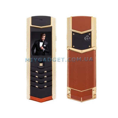 H-Mobile V1 (Hope V1) brown-gold. Vertu design