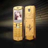 H-Mobile A8 (Mafam A8) золотой. Vertu design