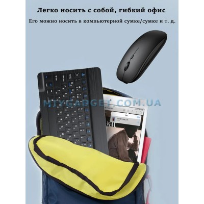 Bluetooth Клавіатура бездротова та миша, iPad Android Windows iOS