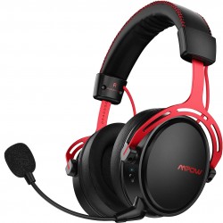 Наушники Mpow Air BH415A black-red