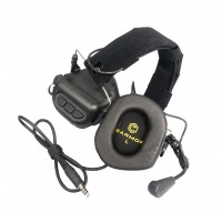 Тактичні навушники EArmor M32 MOD3 з мікрофоном black