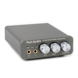 Конвертер звука SPDIF/Coaxial RCA/3.5 Fosi Audio K5 Pro black