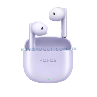 Наушники Honor Earbuds X6 фиолетовый