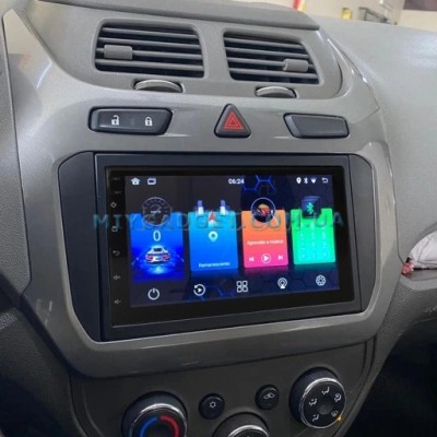 Автомагнітола на андроїд 2DIN, Android 14, Bluetooth-модуль, GPS-навігація, Wi-Fi
