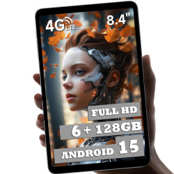 Планшет 6 -128GB Ultra tab 8,4 дюйми, 5000 мА · год, 3,4G LTE / за спеціальною ціною.