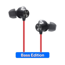 Наушники OnePlus Bullets Wireless Z Bass Edition black-red