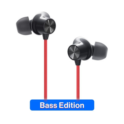 Навушники OnePlus Bullets Wireless Z Bass Edition black-red