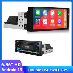 Автомобільна магнітола 6,9'' 1 din, WIFI Android GPS-навігатор Carplay Автомобільна магнітола 6,9'' 1 din, WIFI Android GPS-навігатор Carplay