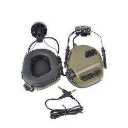Тактичні навушники EArmor M31H MOD3 для шолома green Тактичні навушники EArmor M31H MOD3 для шолома green