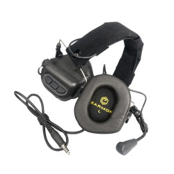 Тактичні навушники EArmor M32 MOD3 з мікрофоном black Тактичні навушники EArmor M32 MOD3 з мікрофоном black
