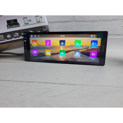 Автомагнітола 1din 6.9" GPS+WiFI+USB+Bluetooth Android 13 4х60W