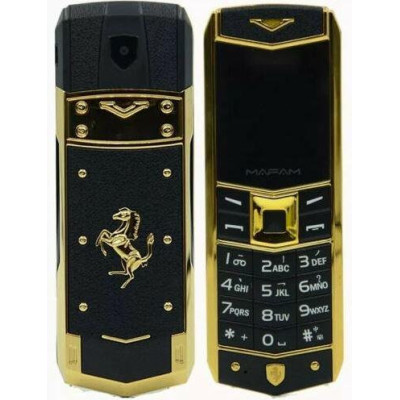 H-Mobile A8 (Mafam A8) black. Vertu design