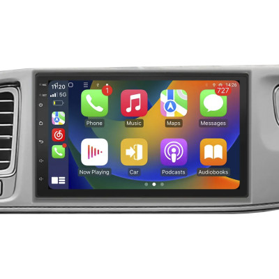 Автомагнітола 2DIN, Android 14, Bluetooth-модуль, GPS-навігація, Wi-Fi, ARM Cortex A7