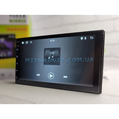 Универсальная магнитола для авто, Android 14, Bluetooth-модуль, GPS-навигация, Wi-Fi