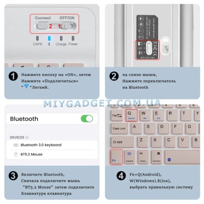 Bluetooth Клавиатура беспроводная и мышь для планшета ,мини русская раскладка бесшумная мышь + клавиатура комп